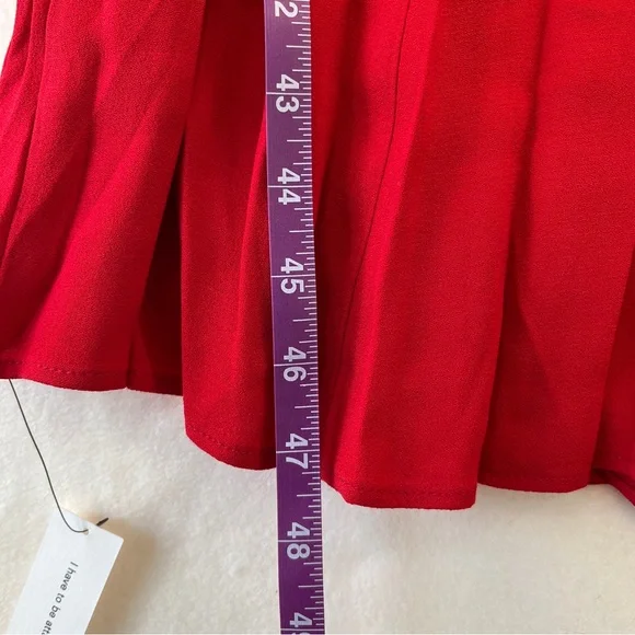 Red reformation Afton dress new with tags size 0 - Picture 5 of 5
